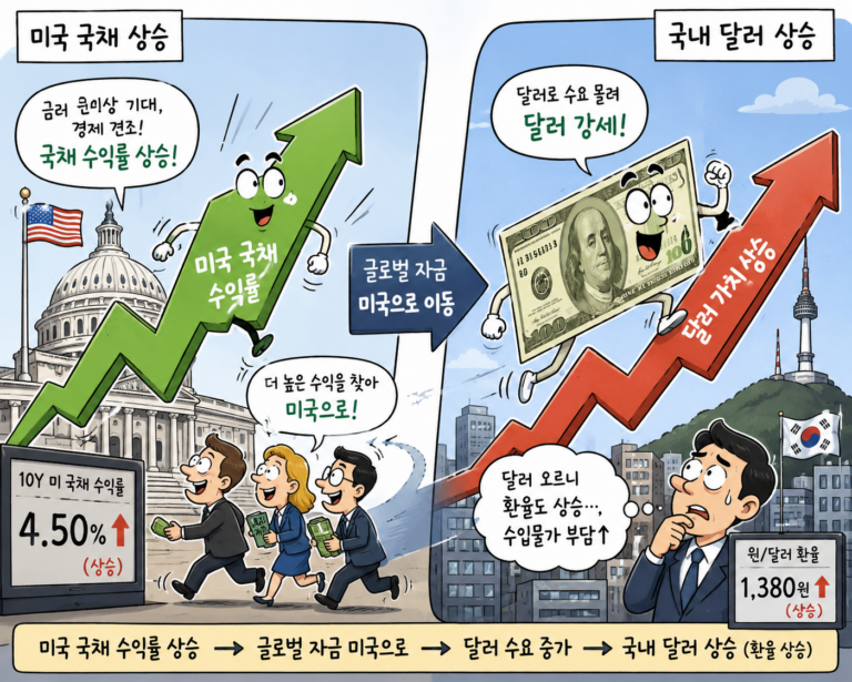 미국 국채 상승