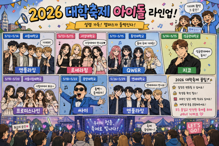 2026년 대학축제